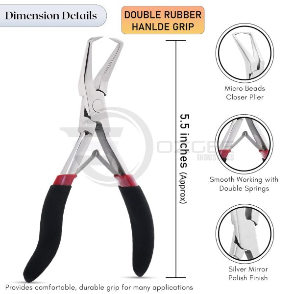Silver Professional Hair Extension Tools Kit - Image 3
