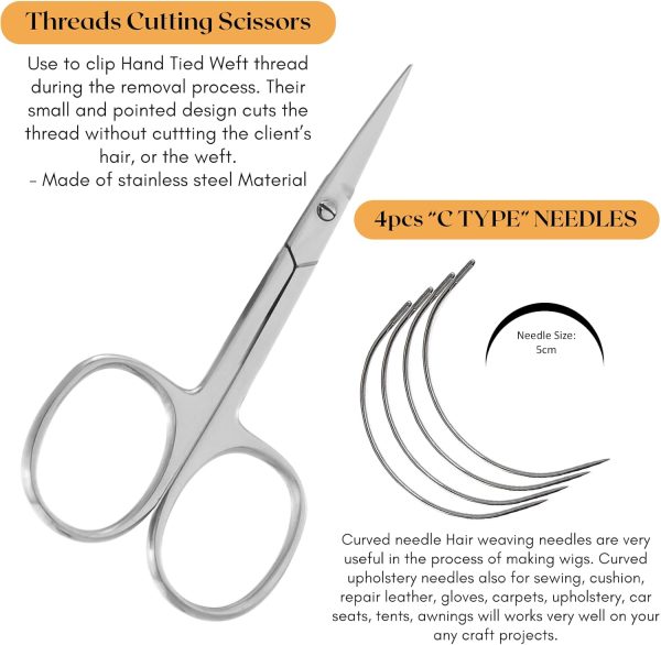 Hair Clips & Curved Sewing Needles - Image 7