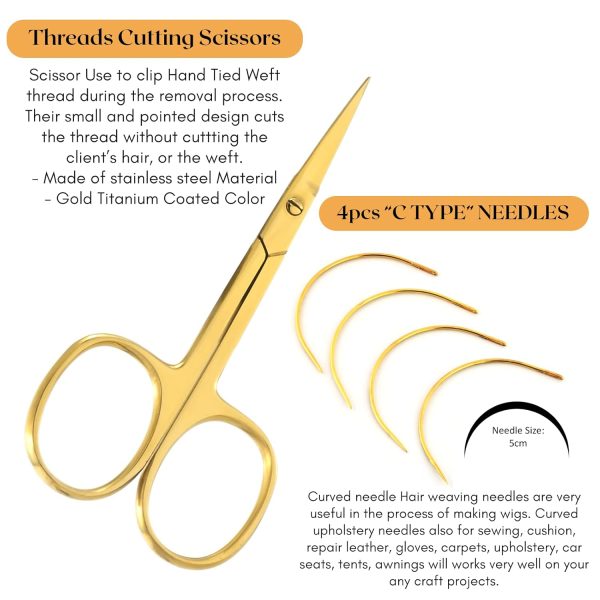 Hair Clips & Curved Sewing Needles - Image 7