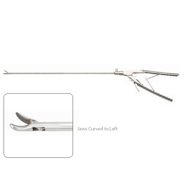 Laparoscopic Needle Holder, Axial Type, Curved
