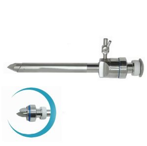 Reusable, Magnetic Plain Trocar, 10.5mm x 95mm