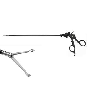 Laparoscopic Babcock Forceps, Reusable, 5mm x 33cm