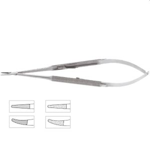 Castroviejo Onyx Needle Holder, Round Handle w/Lock