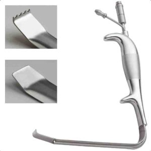Tebbetts™ Fiber-Optic Retractor, With Suction