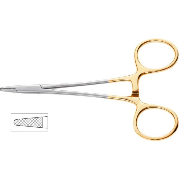 Debakey X-Lite Onyx Needle Holder, 7000 Jaw