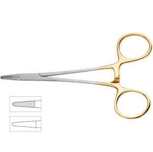 Derf Onyx Needle Holder, 4-3/4″ (12cm), 4000 Jaw