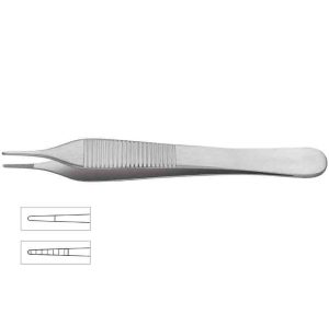 Adson Dressing Forceps, 4-3/4″ (12cm)