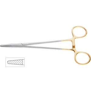 Mayo Hagar Onyx Needle Holder, 2500 Jaw, Left-Handed