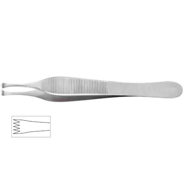 Beasley-Babcock Forceps, 4-3/4″ (12cm), 3.5mm Tips