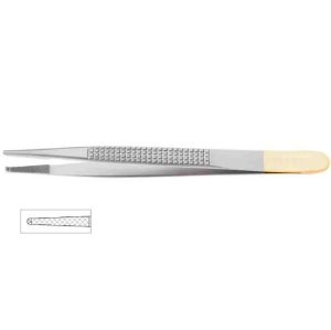 Bonney Onyx Forceps, 6-3/4″ (17cm), 1×2 Teeth, 2500 Jaw