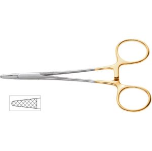 Baumgartner Onyx Needle Holder, 5-1/2″ (14cm), 2500 Jaw