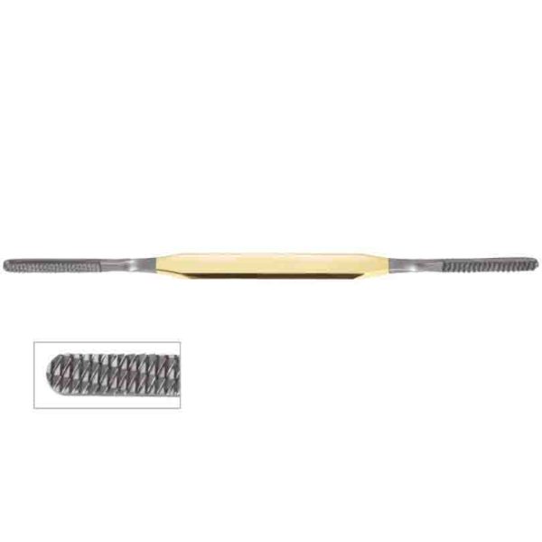 McCollough Twist Black Diamond™ Fomon Rasp, 8-1/2″ (21.5cm)