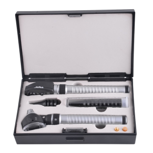 Premium Diagnostic Otoscope & Ophthalmoscope Set